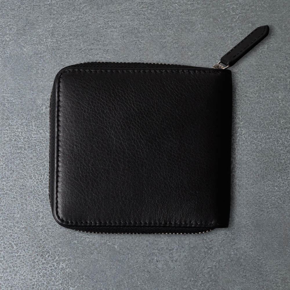 Merci - Porte Feuille Zip - Noir - Image 3