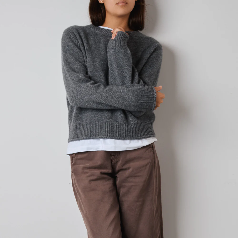 Merci - Pull Charlotte - Anthracite - Image 2