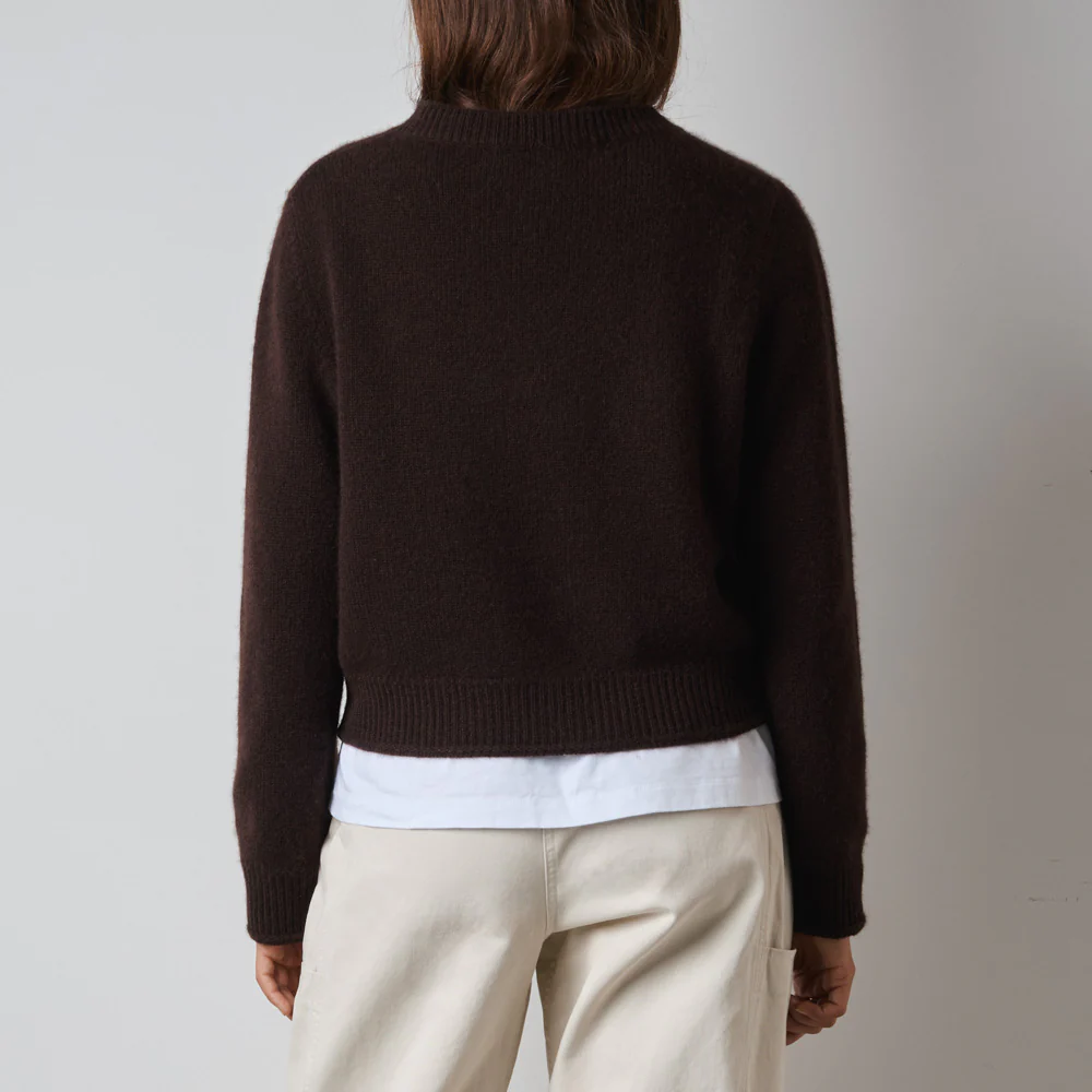 Merci - Pull Charlotte - Marron - Image 5