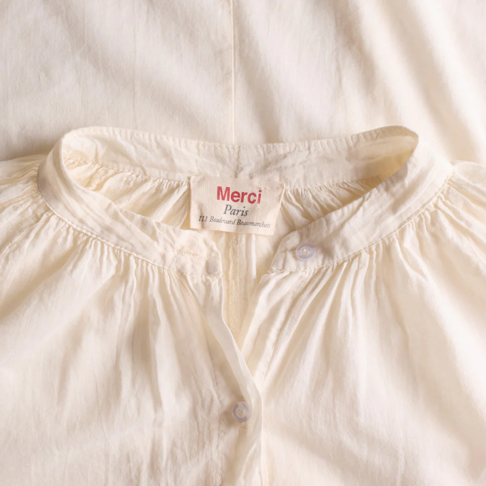 Merci - Robe Amanda - Blanc Burro - Image 3