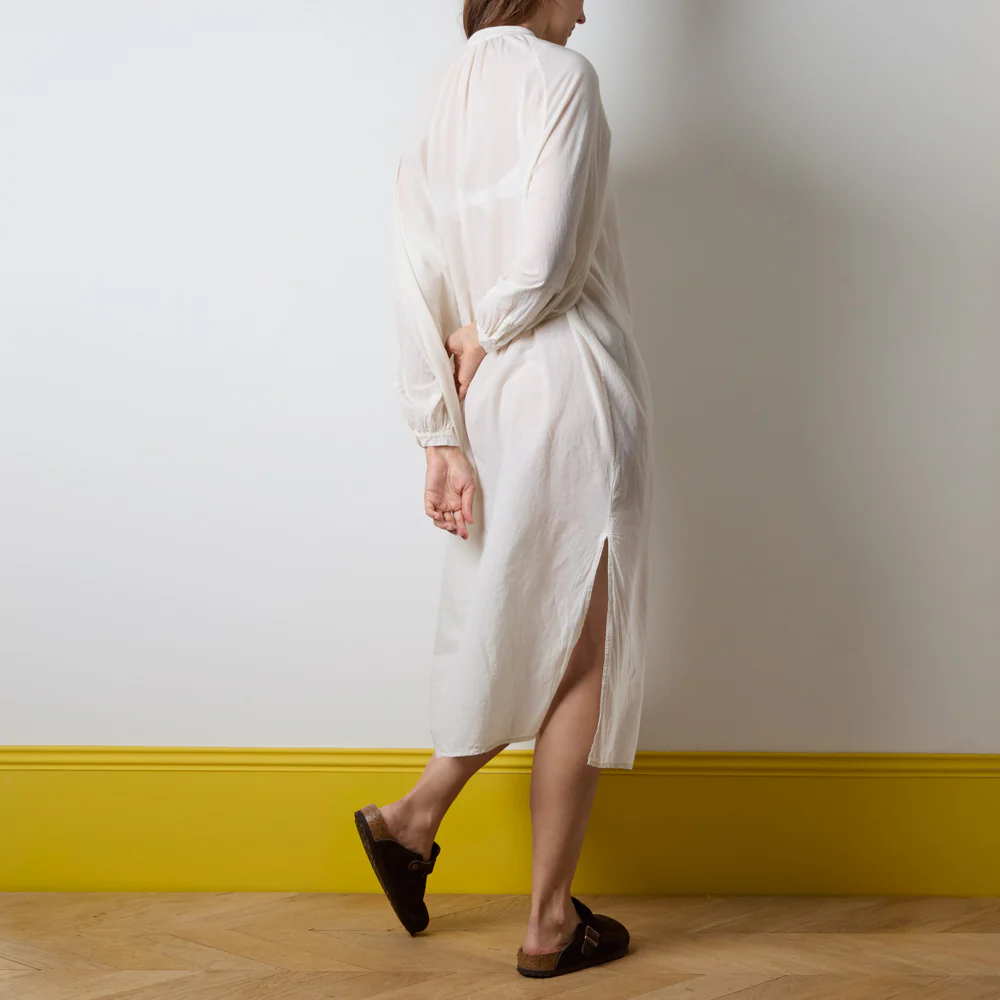 Merci - Robe Amanda - Blanc Burro - Image 4
