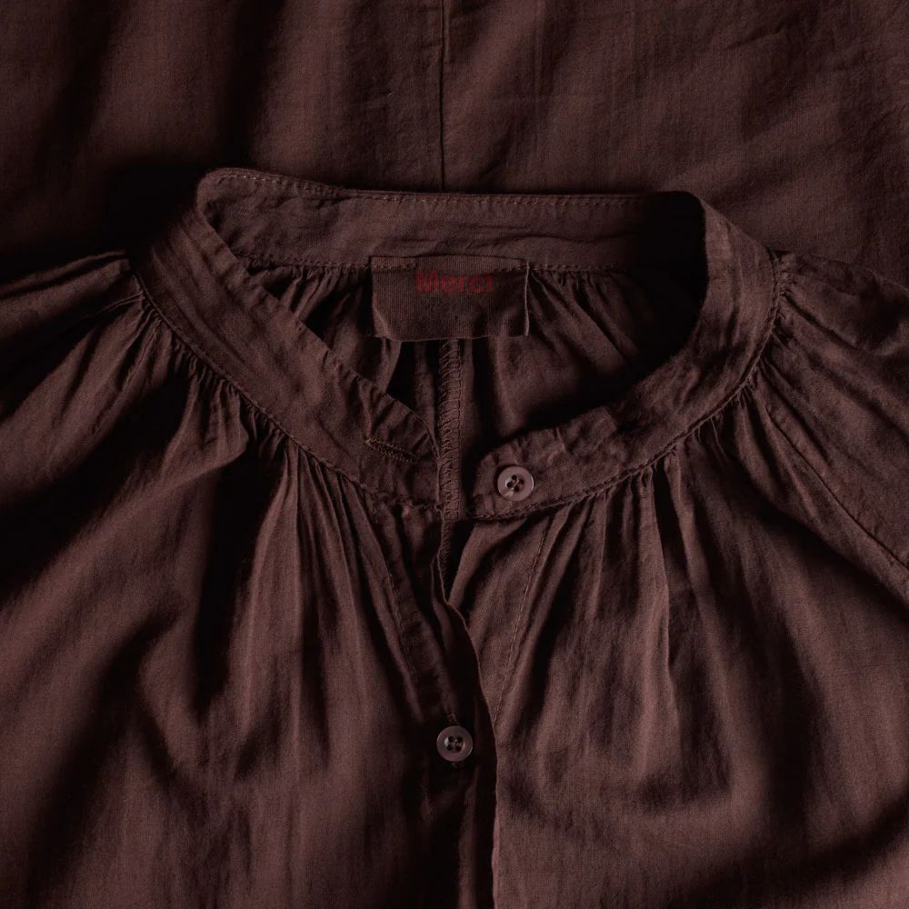 Merci - Robe Amanda - Marron - Image 3
