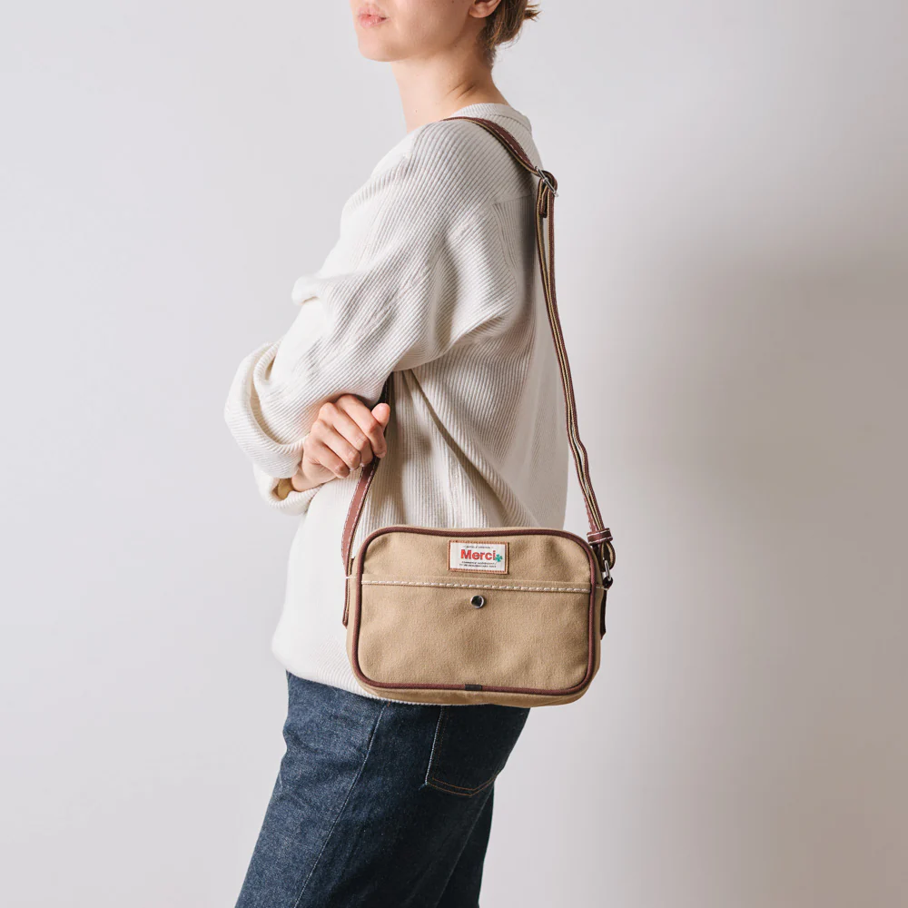 Merci - Sac Candide Reporter - Marron
