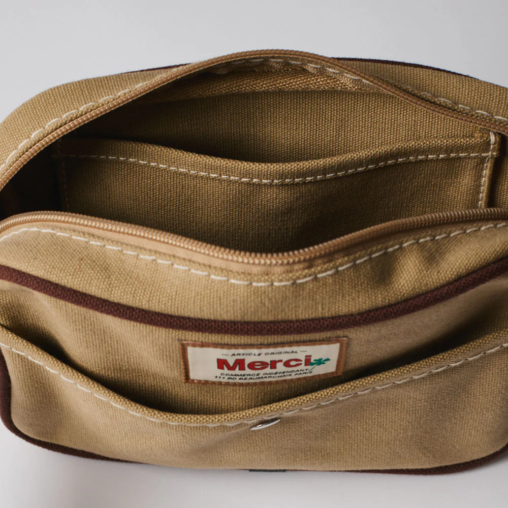 Merci - Sac Candide Reporter - Marron - Image 8