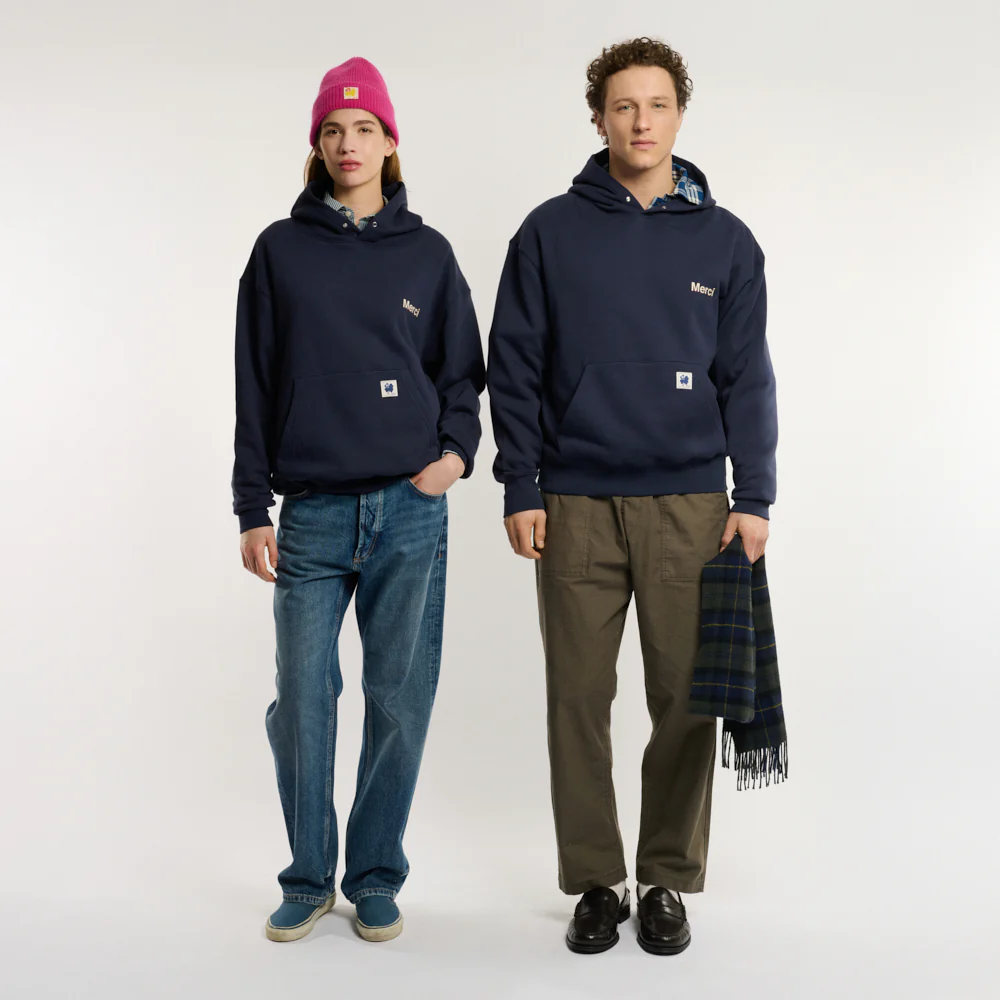 Merci - Sweat Aurelien - Marine - Image 3