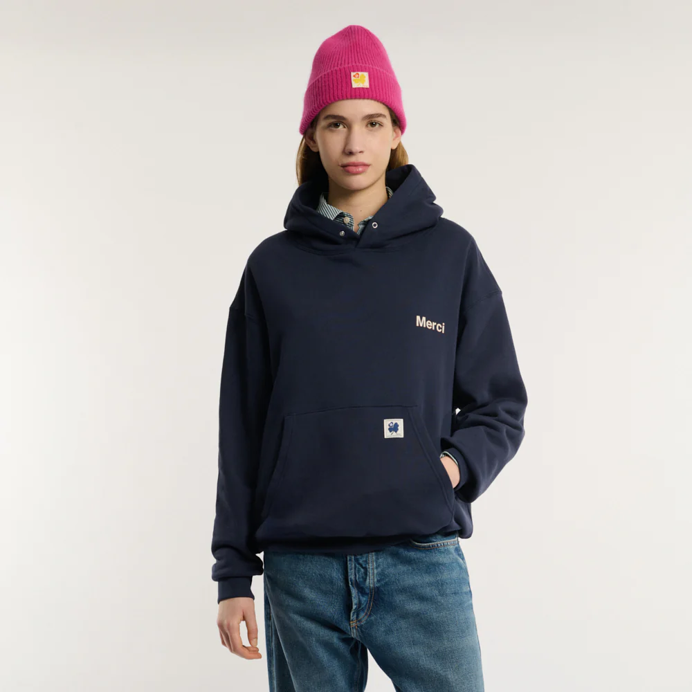 Merci - Sweat Aurelien - Marine - Image 4