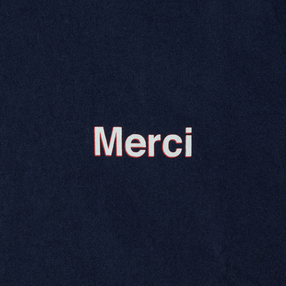 Merci - T-shirt Aurelien - Marine - Image 9