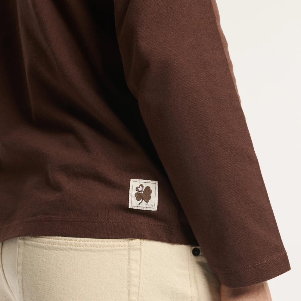 Merci - T-shirt Aurelien ML - Marron - Image 6