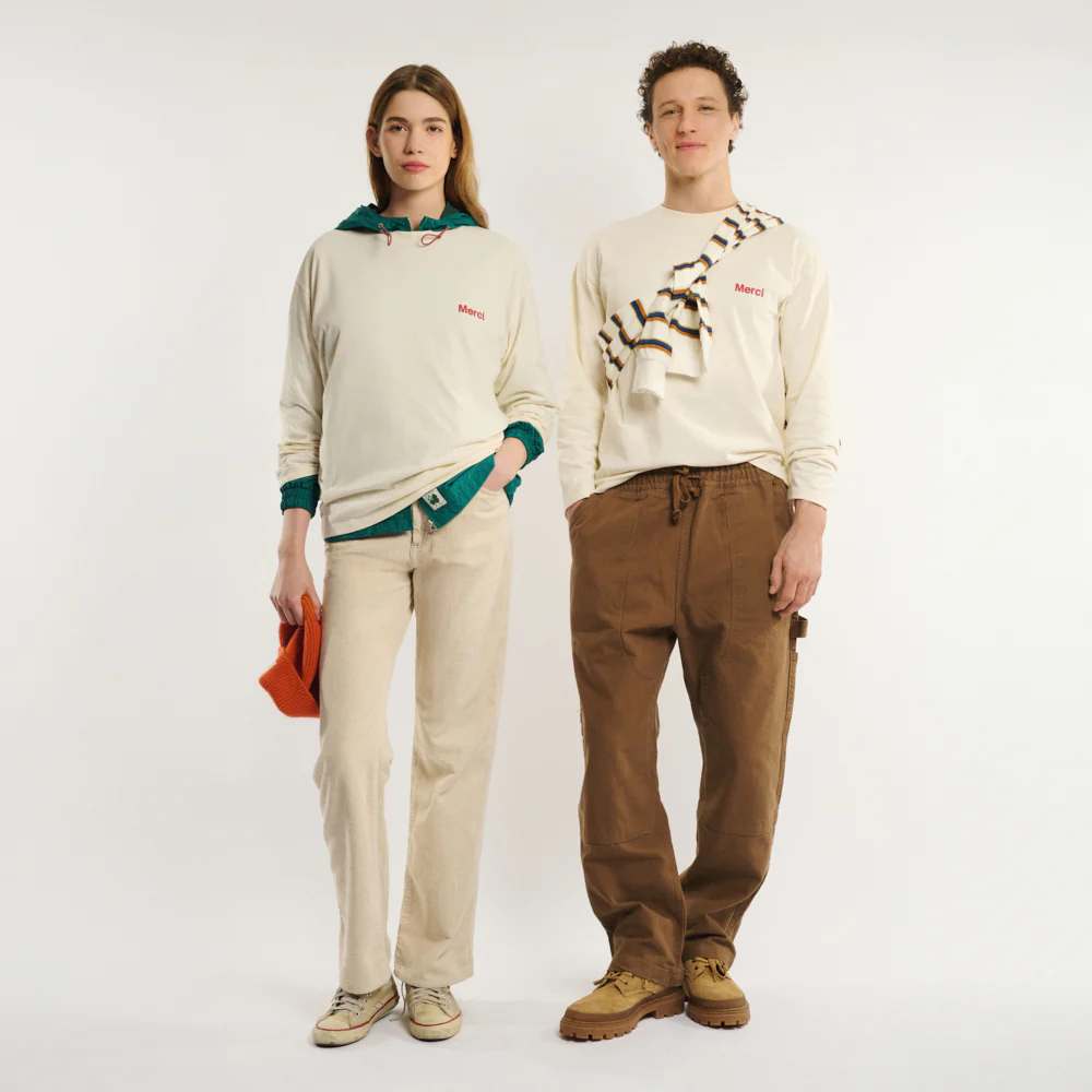 Merci - T-shirt Aurelien ML - Off White