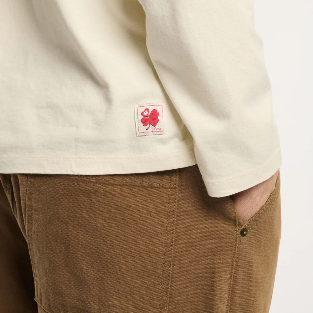 Merci - T-shirt Aurelien ML - Off White - Image 6