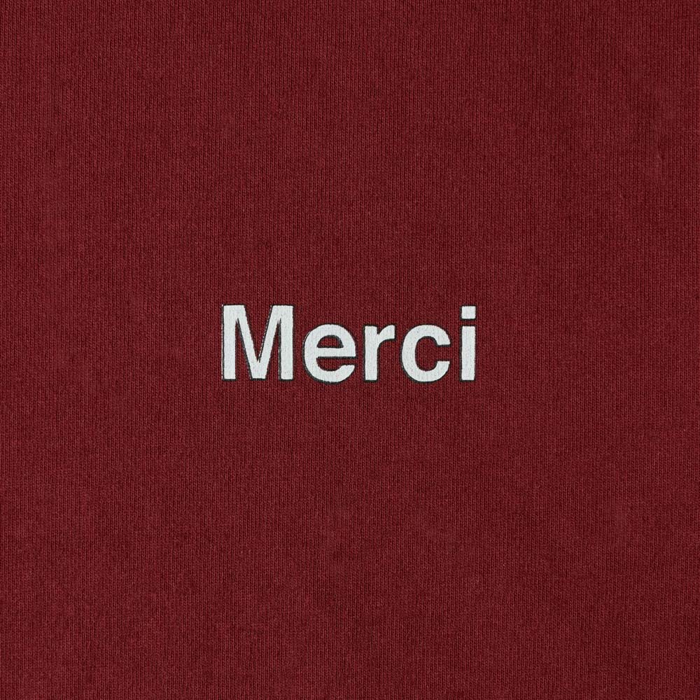 Merci - T-shirt Aurelien - Wine - Image 9