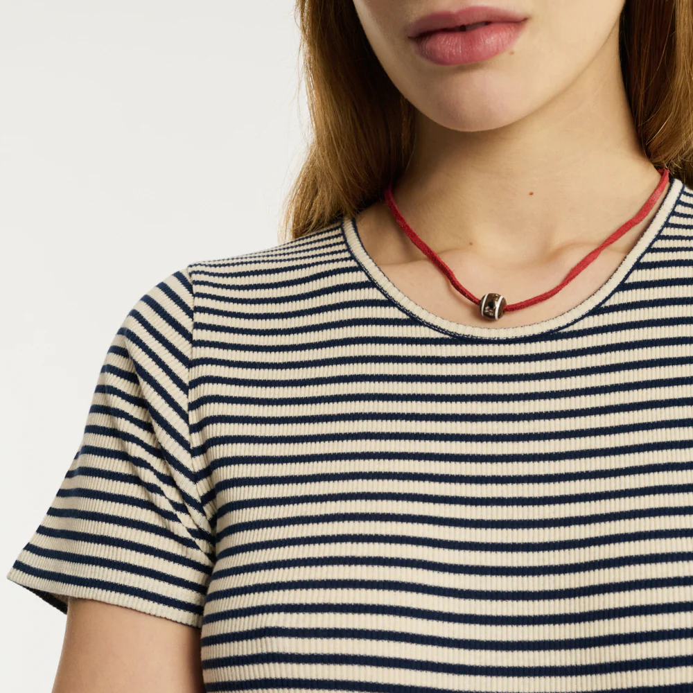 Merci - T-shirt Carlotta - Marine - Image 4