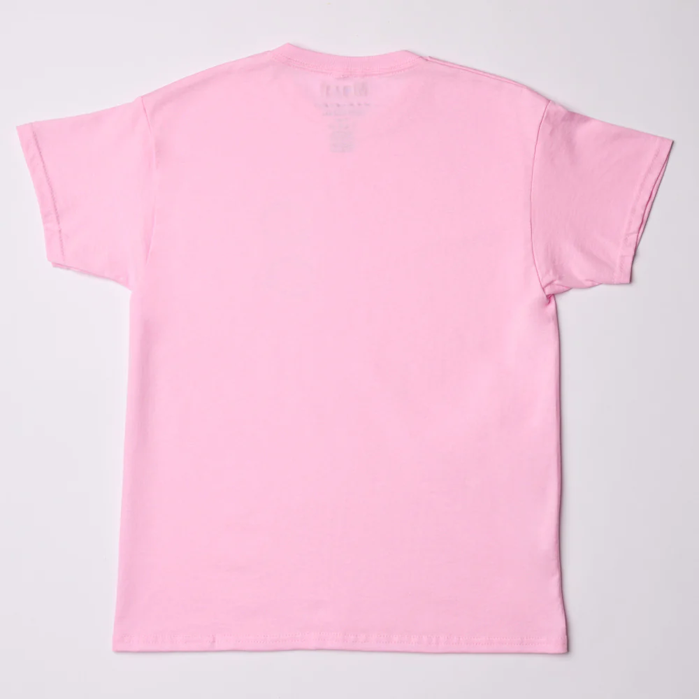 Merci - T-shirt Enfant Be Nice - Rose - Image 2