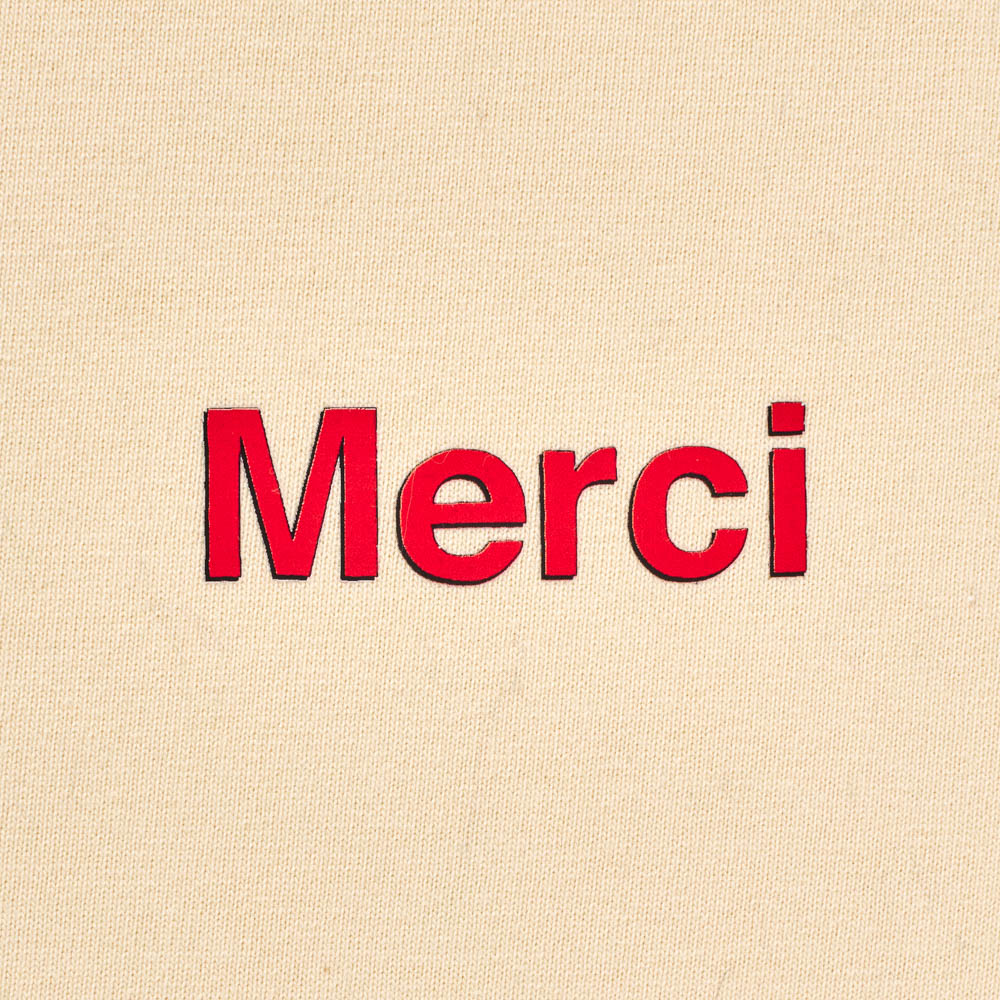 Merci - T-Shirt Ls Aurelien - Beige - Image 4