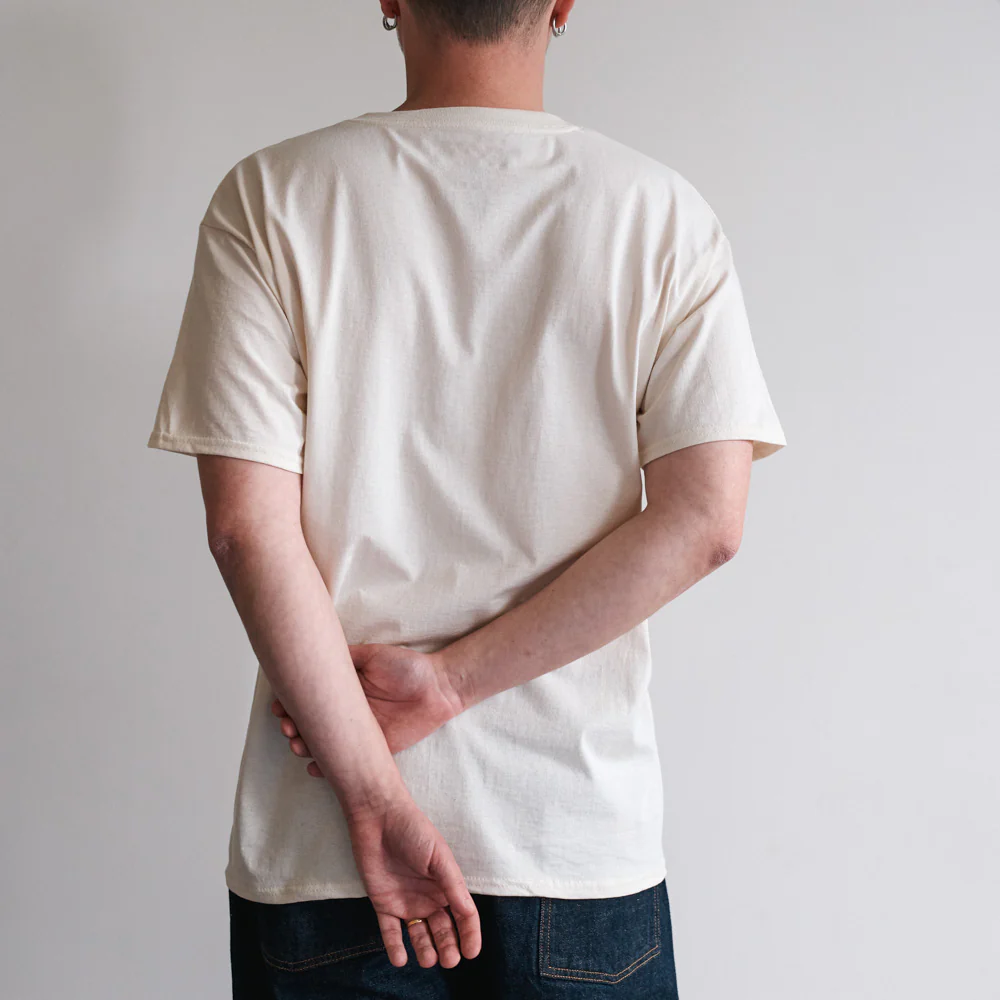 Merci - T-shirt MC Conserve Merci - Ecru - Image 4