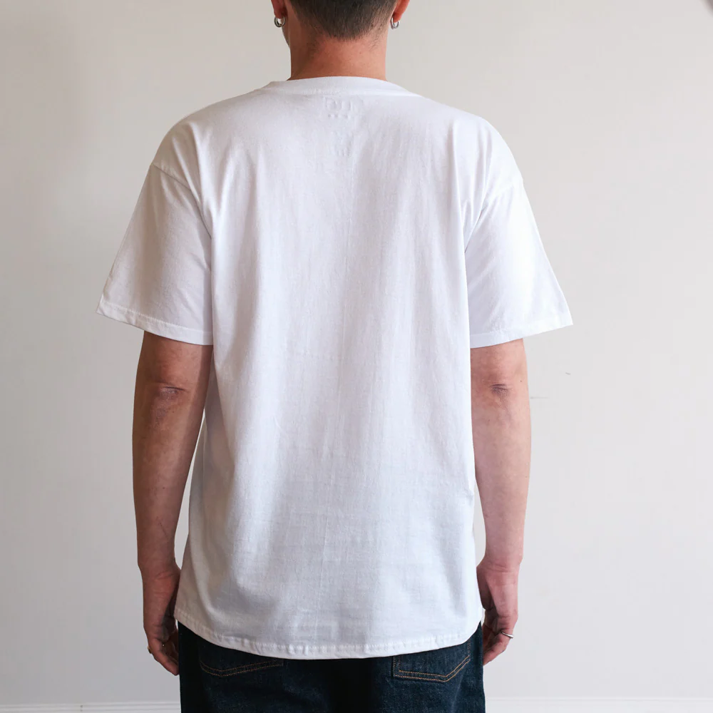 Merci - T-shirt MC I Love Merci - Blanc - Image 4
