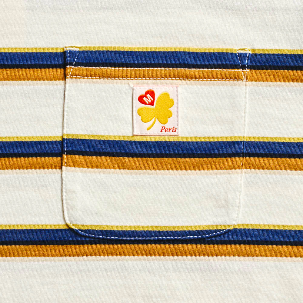 Merci - T-Shirt Nora Stripes - Crème - Image 6