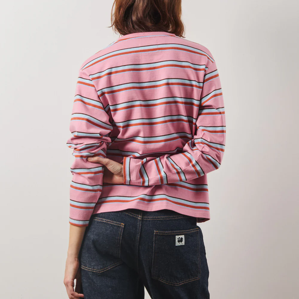 Merci - T-Shirt Nora Stripes - Rose - Image 2