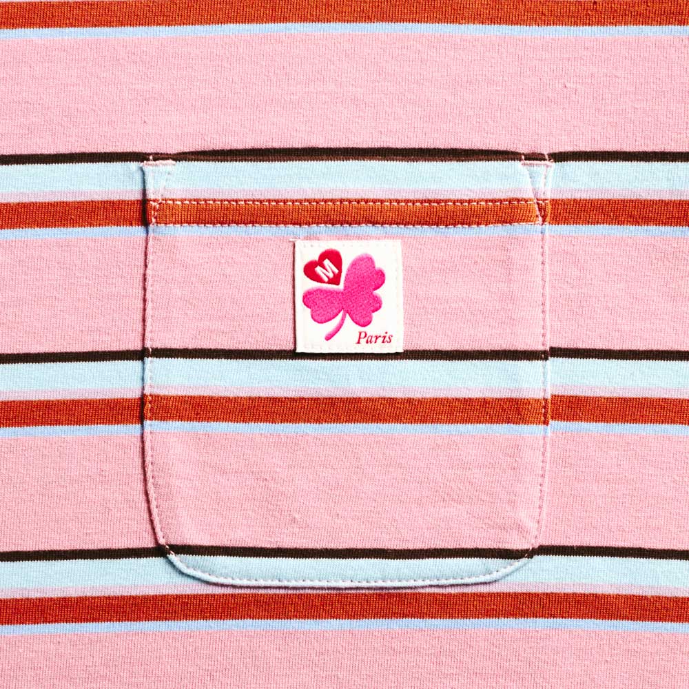 Merci - T-Shirt Nora Stripes - Rose - Image 4