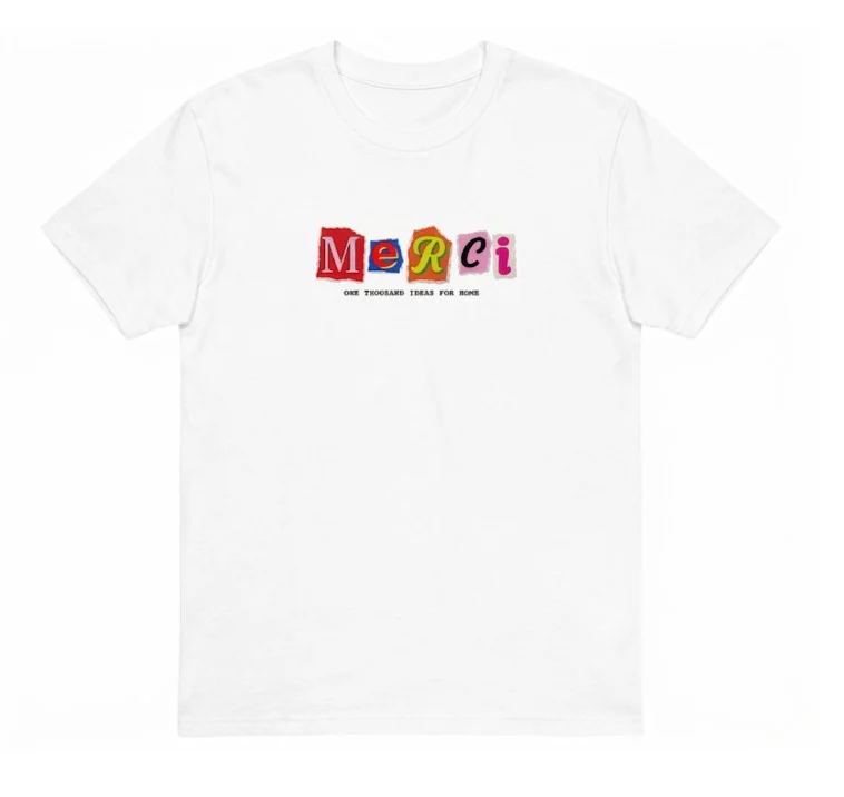 Merci - T-shirt Thousand Ideas - Blanc - Image 3