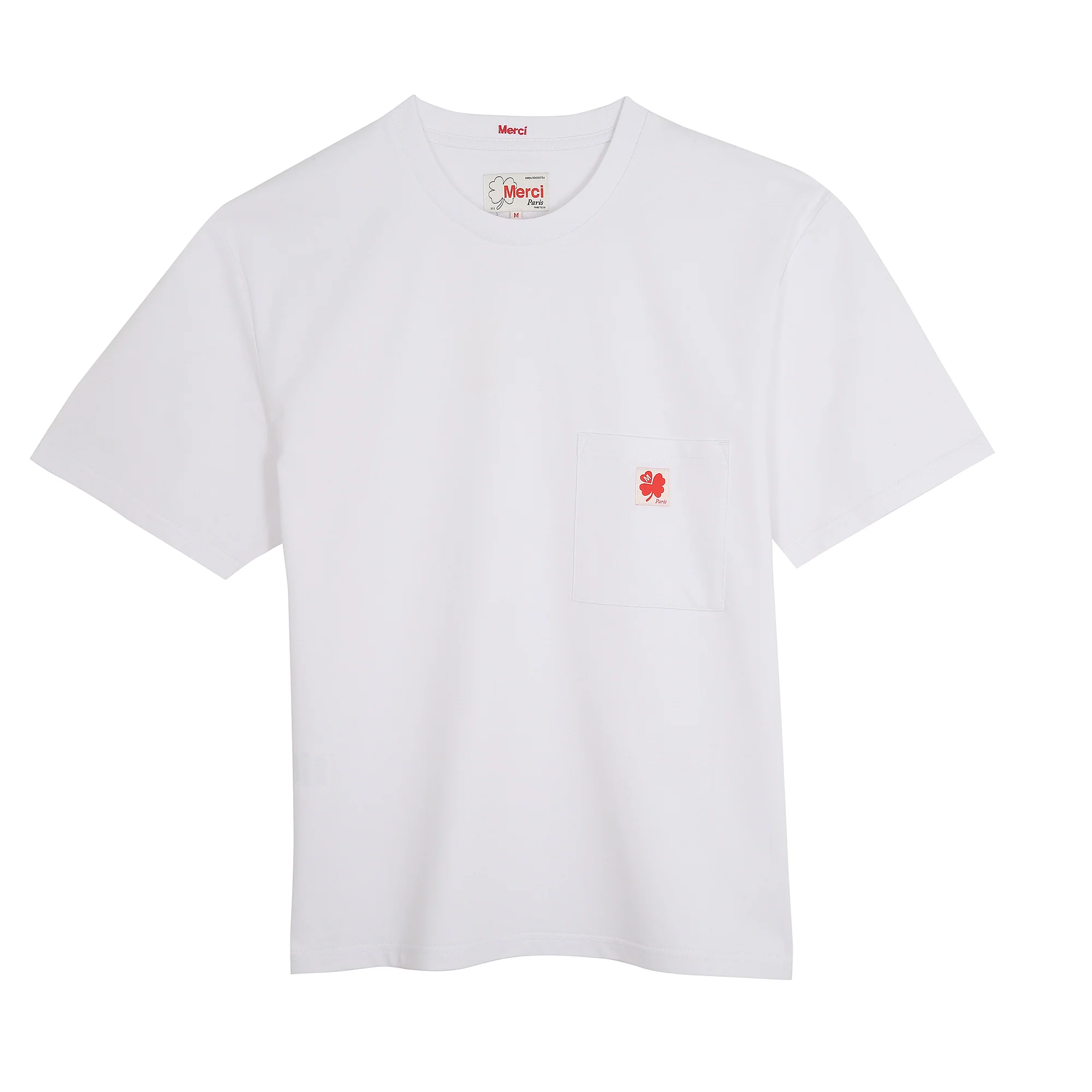 Merci - T-Shirt Vadim - Blanc - Image 4