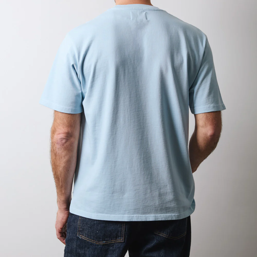 Merci - T-Shirt Vadim - Bleu Ciel - Image 2