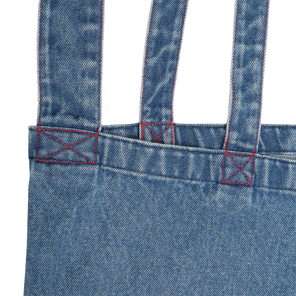Merci - Tote bag Jean-Michel - Denim - Image 4