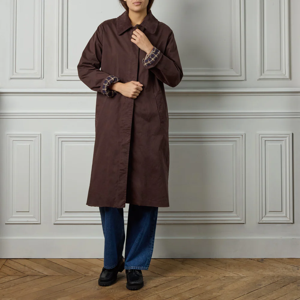 Merci - Trench Gaby - Chocolat - Image 2