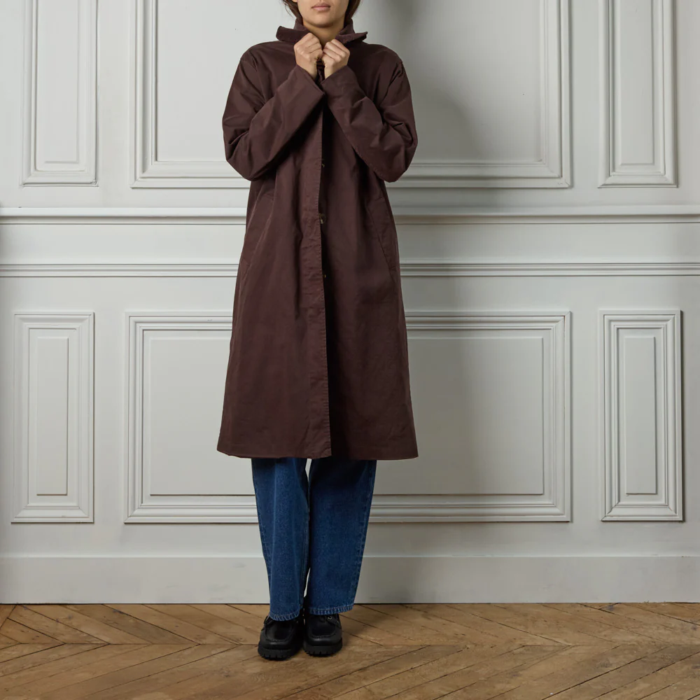 Merci - Trench Gaby - Chocolat - Image 3