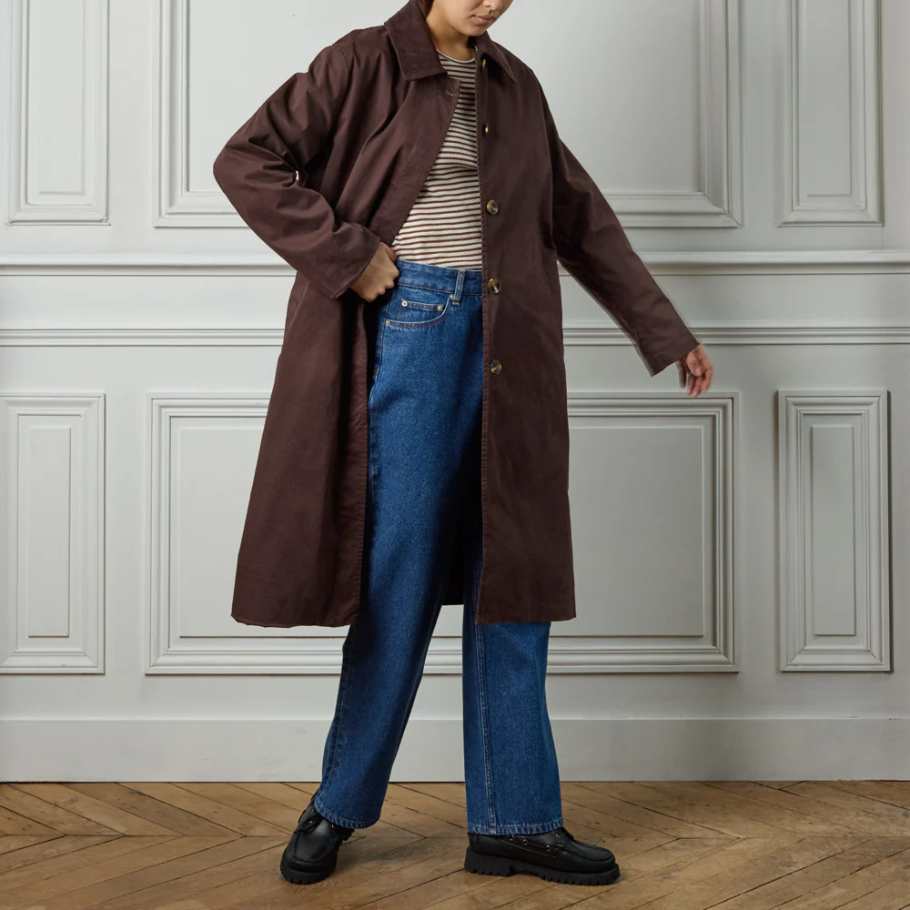 Merci - Trench Gaby - Chocolat - Image 4