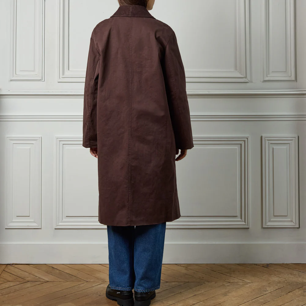 Merci - Trench Gaby - Chocolat - Image 5