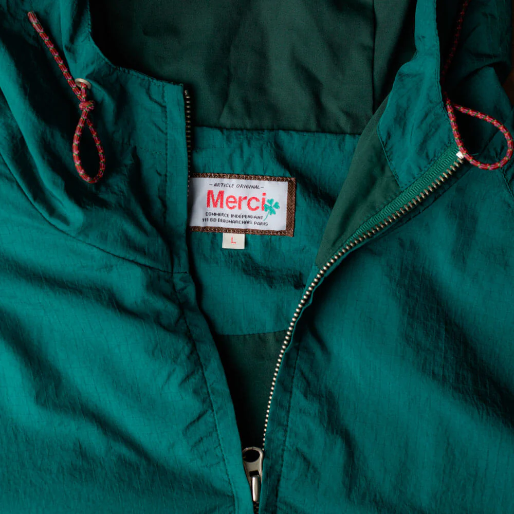 Merci - Veste Imperméable Danny - Vert Forêt - Image 8