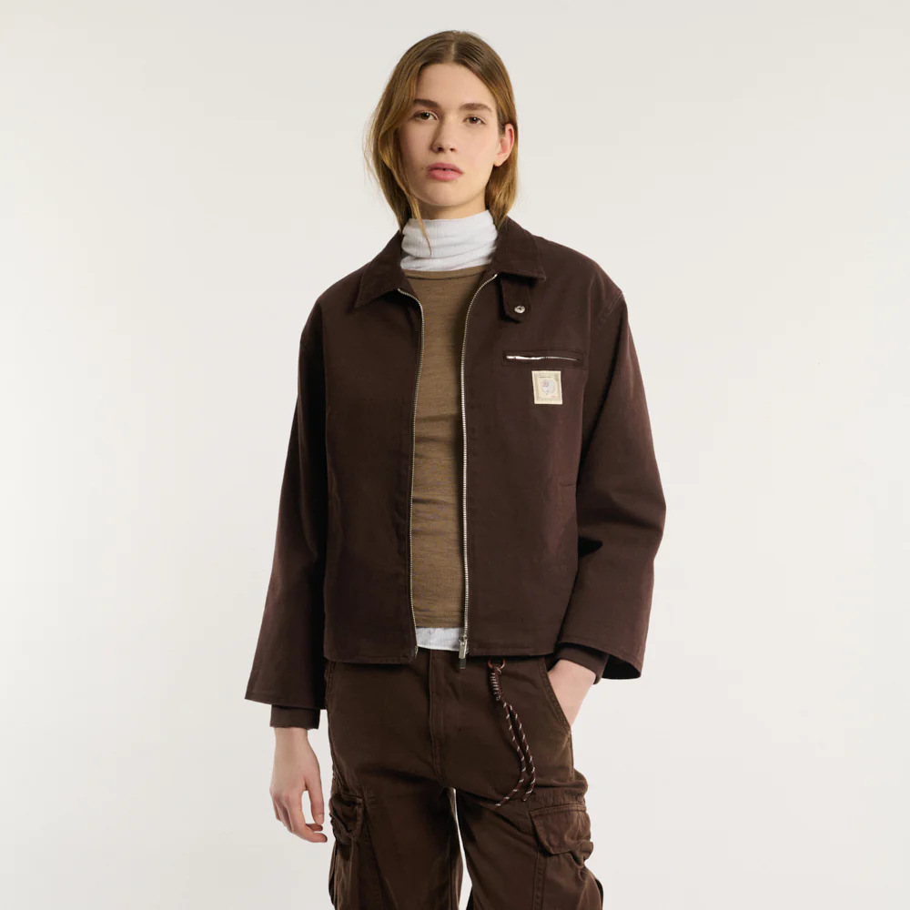 Merci - Veste Marla - Marron Foncé - Image 2