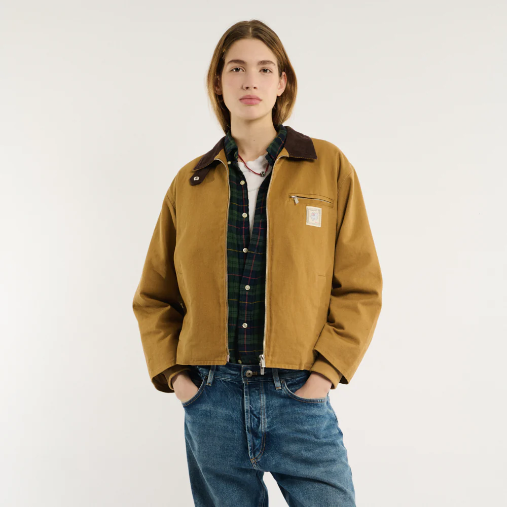 Merci - Veste Marla - Marron Tabac - Image 2