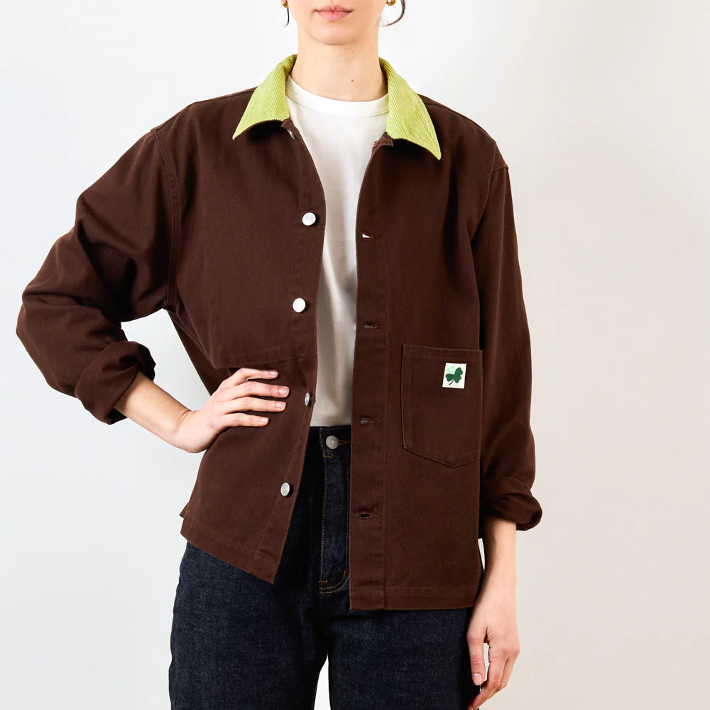 Merci - Veste Marvin - Marron & Citron - Image 5