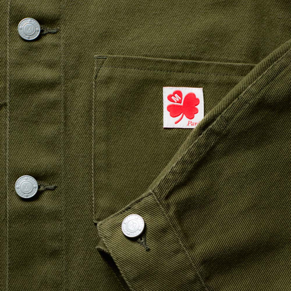 Merci - Veste Marvin - Olive & Crème - Image 8