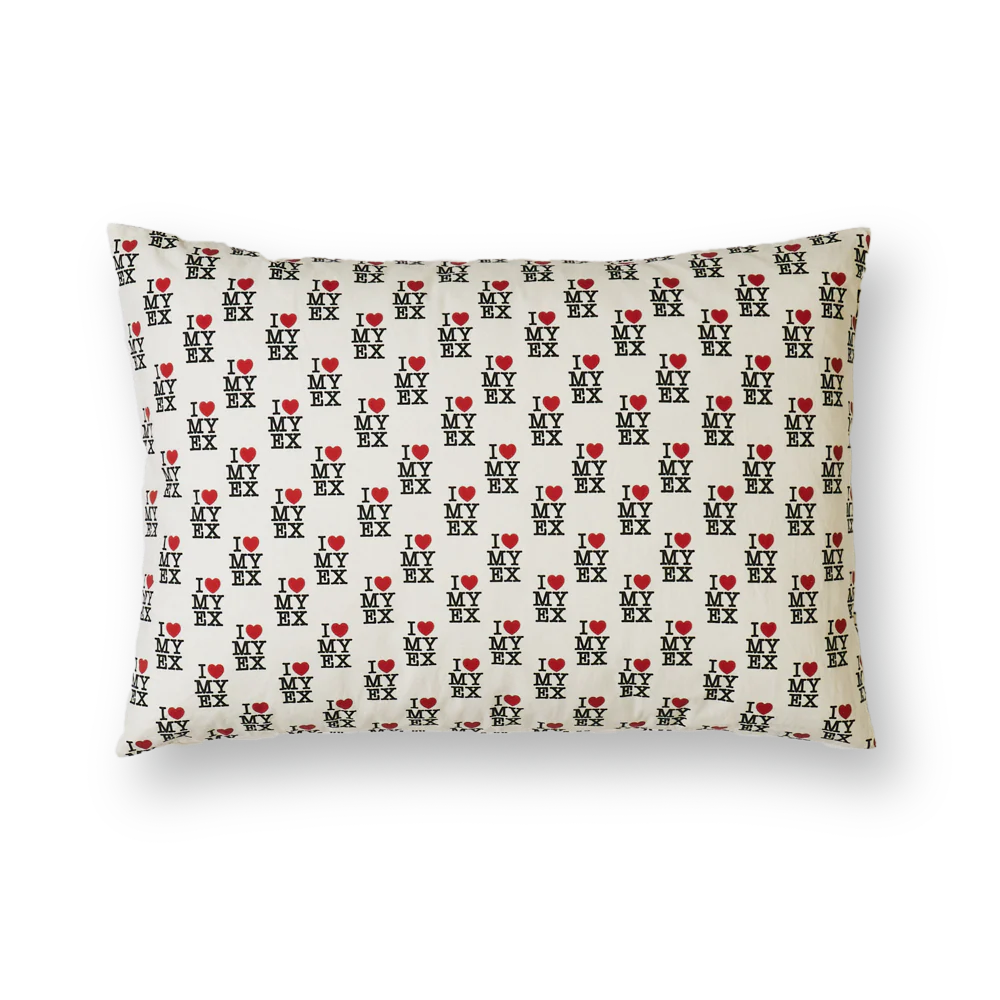 Merci x Carne Bollente - Taie d'oreiller en percale de coton - I Love My Ex - Image 7