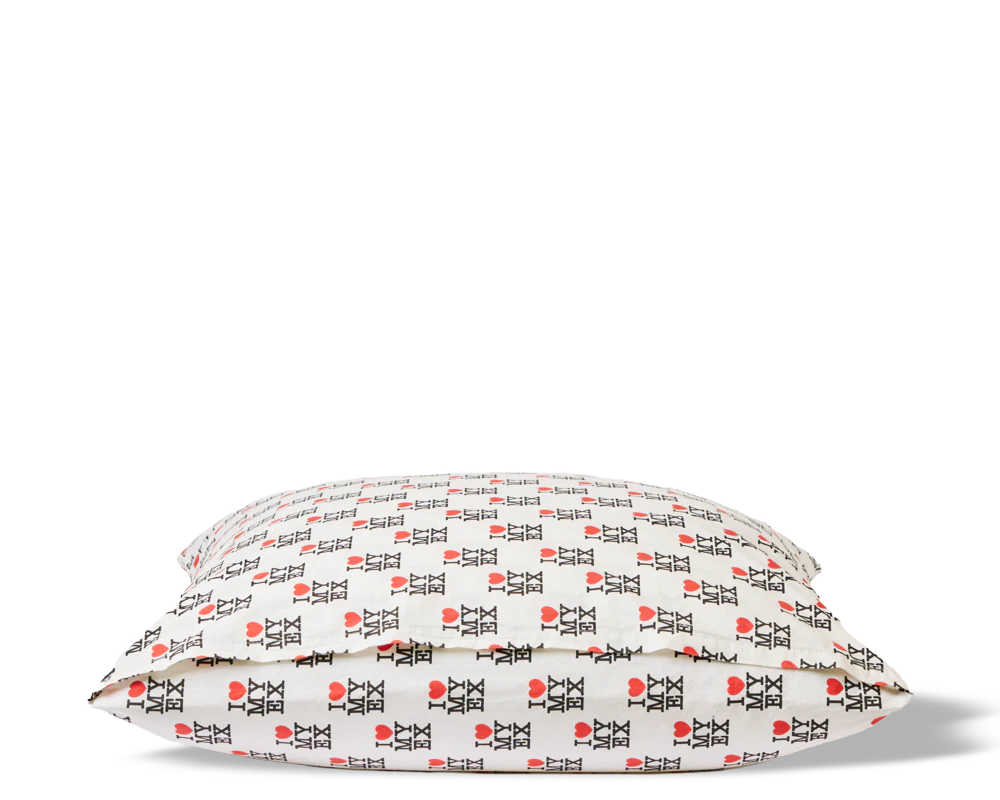 Merci x Carne Bollente - Taie d'oreiller en percale de coton - I Love My Ex - Image 8