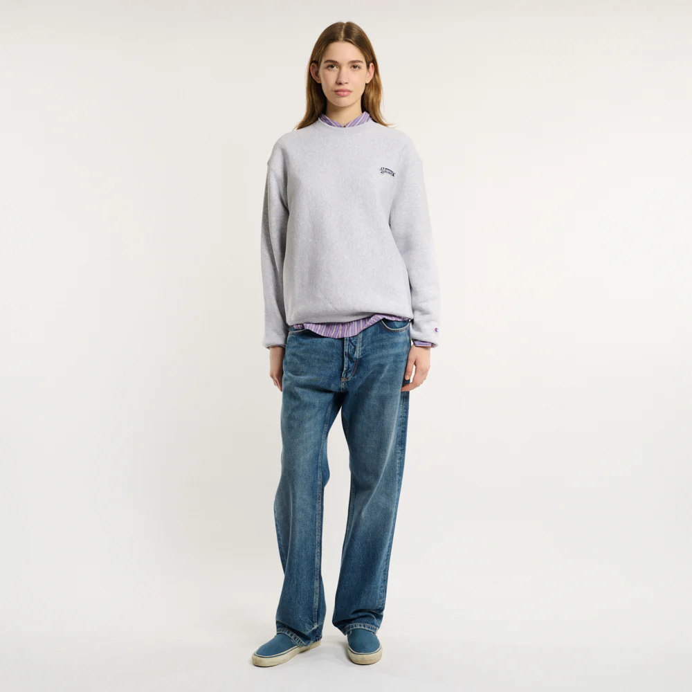 Merci x Champion - Crewneck Merci Patch - Gris - Image 4
