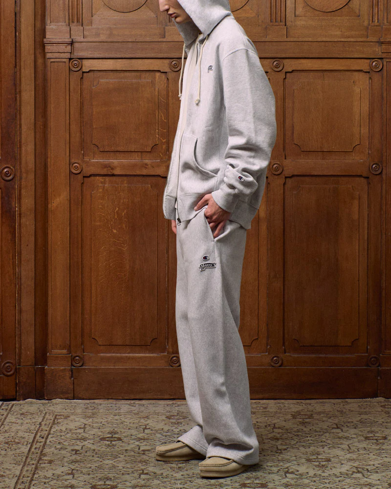 Merci x Champion - Jogging Straight Patch - Gris - Image 6