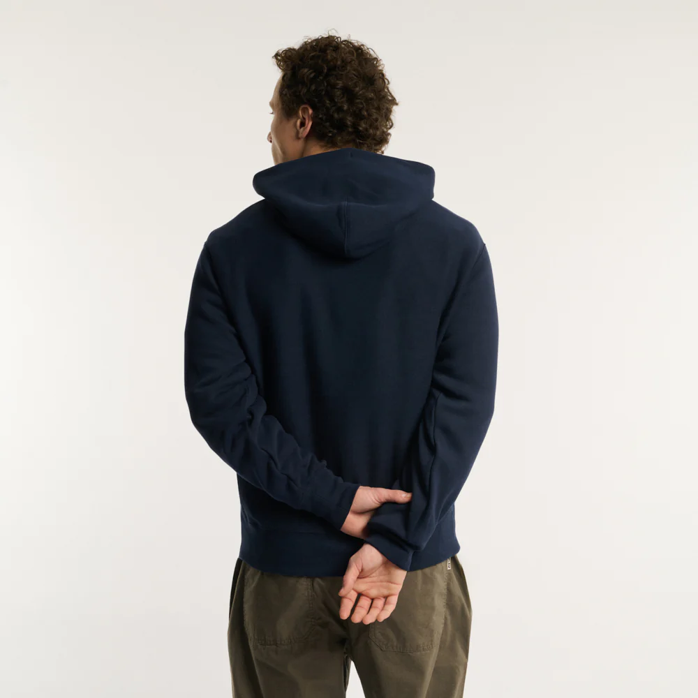 Merci x Champion - Sweat à Capuche Merci Patch - Navy - Image 5