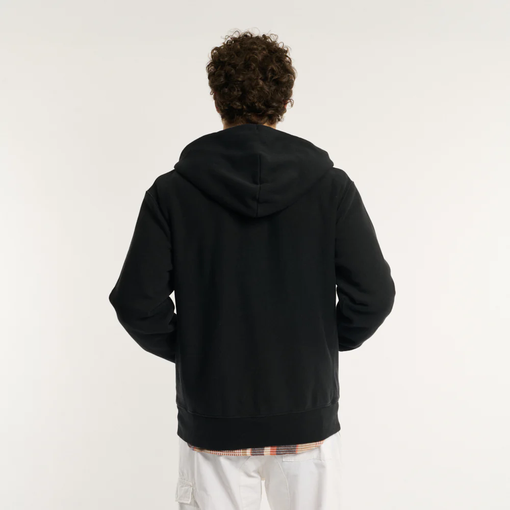 Merci x Champion - Sweat Full Zip Patch - Noir - Image 7