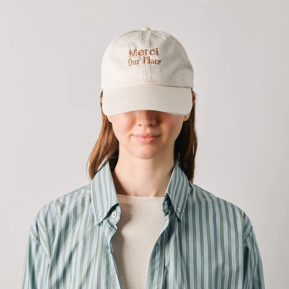 Merci x Our Place - Casquette - Ecru