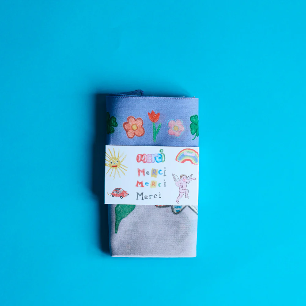 Merci x Shia McShia - Bandana - Violet - Image 5