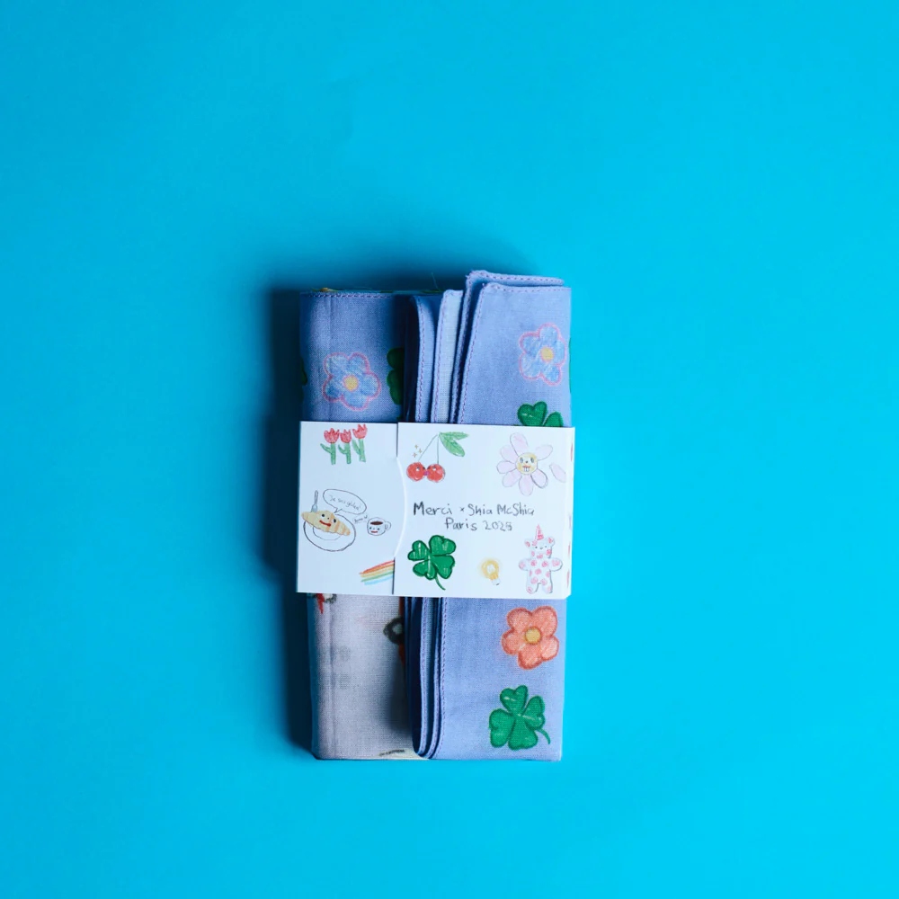 Merci x Shia McShia - Bandana - Violet - Image 7