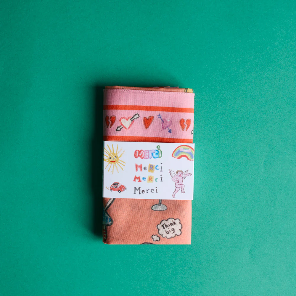 Merci x Shia McShia - Bandana - Rose - Image 3