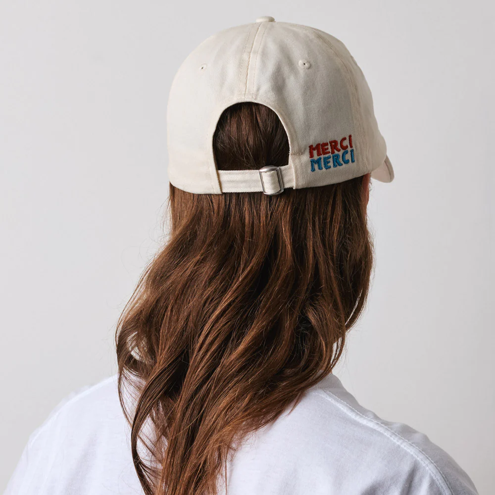 Merci x Shia McShia - Casquette Rue Merci - Ecru - Image 3