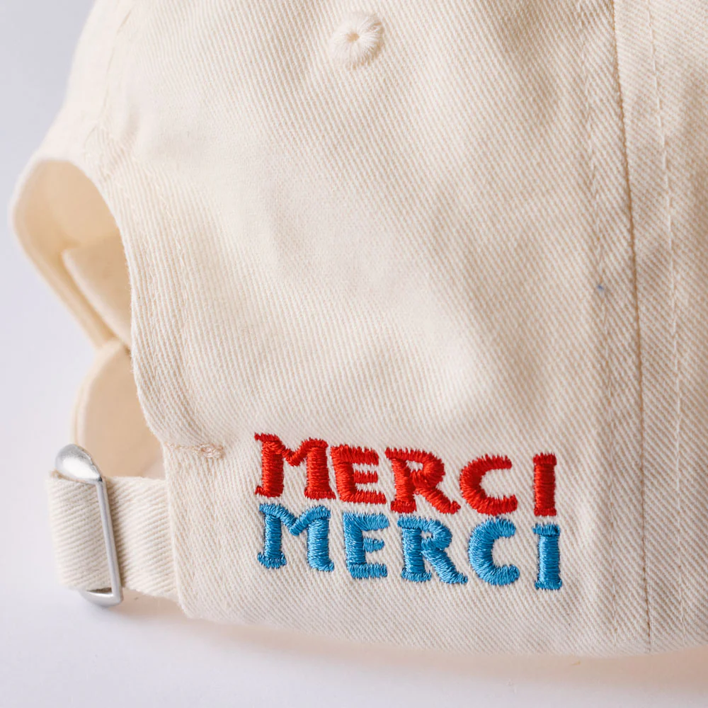 Merci x Shia McShia - Casquette Rue Merci - Ecru - Image 5