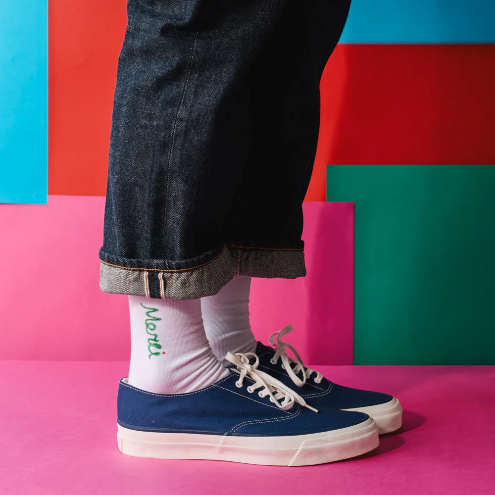 Merci x Shia McShia - Chaussettes Tour Eiffel & Merci - Image 6