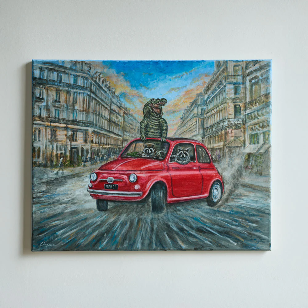 Merci x Travis Chapman - Drifting on the Champs des Elysees